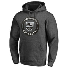 Los Angeles Kings #WeSkateFor Pullover Hoodie - Heather Gray - NHL 4017854