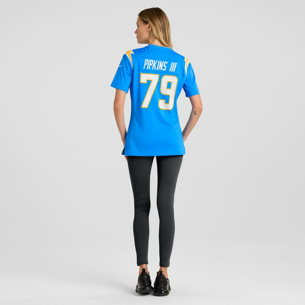 Nike Trey Pipkins III Los Angeles Chargers Women's Game Jersey Powder Blue