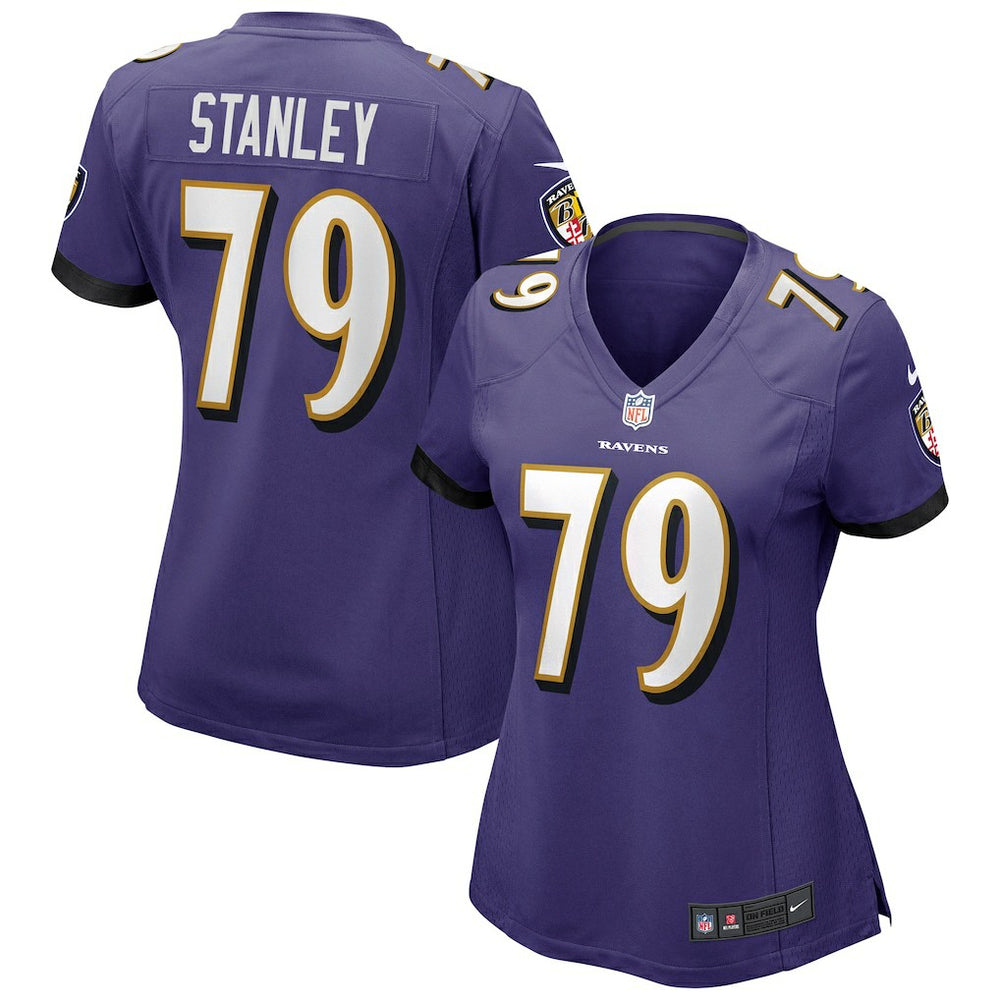 Nike Ronnie Stanley Baltimore Ravens Women's Game Jersey Purple