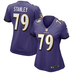 Nike Ronnie Stanley Baltimore Ravens Women's Game Jersey Purple
