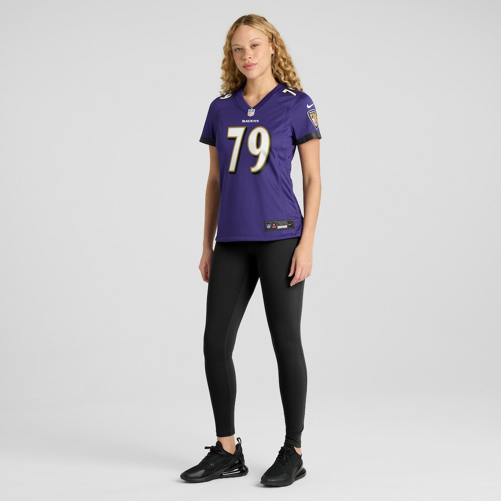 Nike Ronnie Stanley Baltimore Ravens Women's Game Jersey Purple