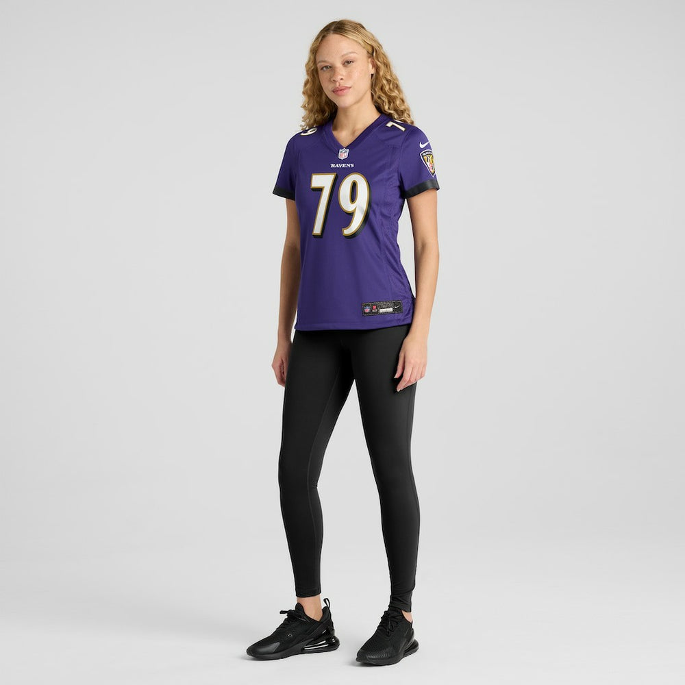 Nike Ronnie Stanley Baltimore Ravens Women's Game Jersey Purple