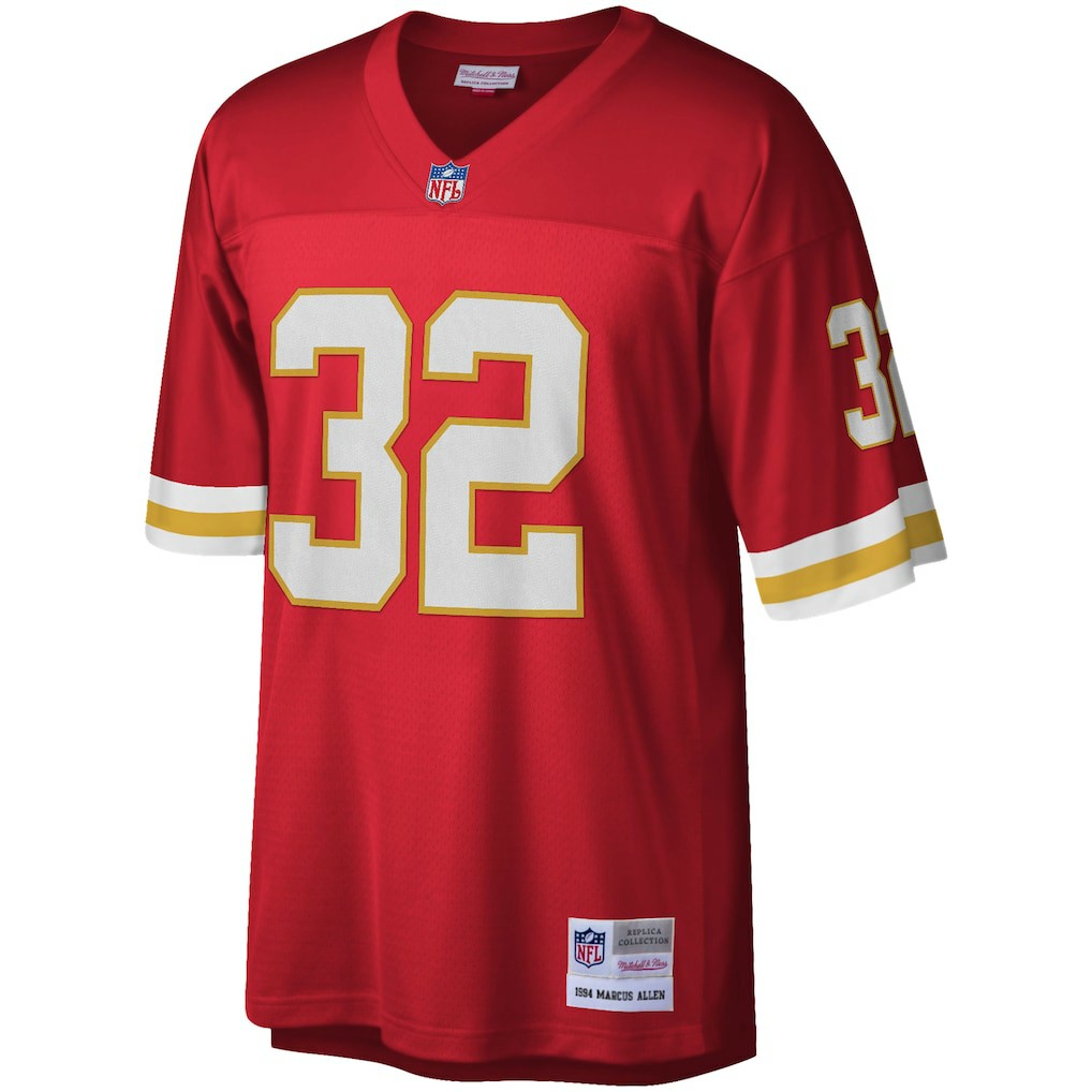 Mitchell & Ness Marcus Allen Kansas City Chiefs Legacy Replica Jersey Red