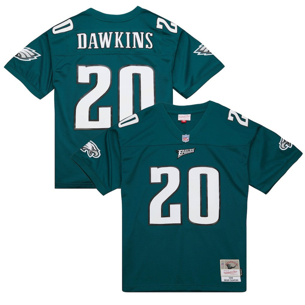 Mitchell & Ness Brian Dawkins Philadelphia Eagles Legacy Replica Jersey Green