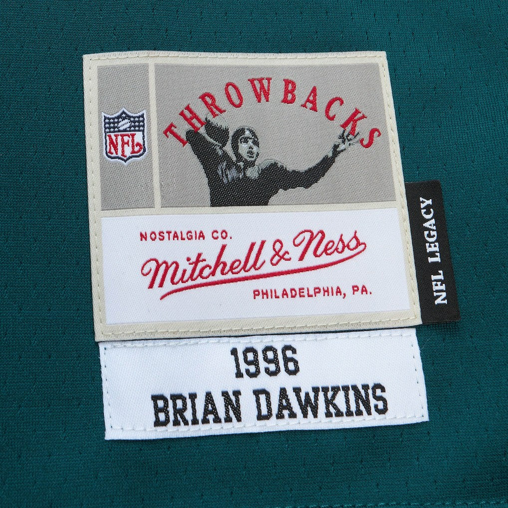 Mitchell & Ness Brian Dawkins Philadelphia Eagles Legacy Replica Jersey Green