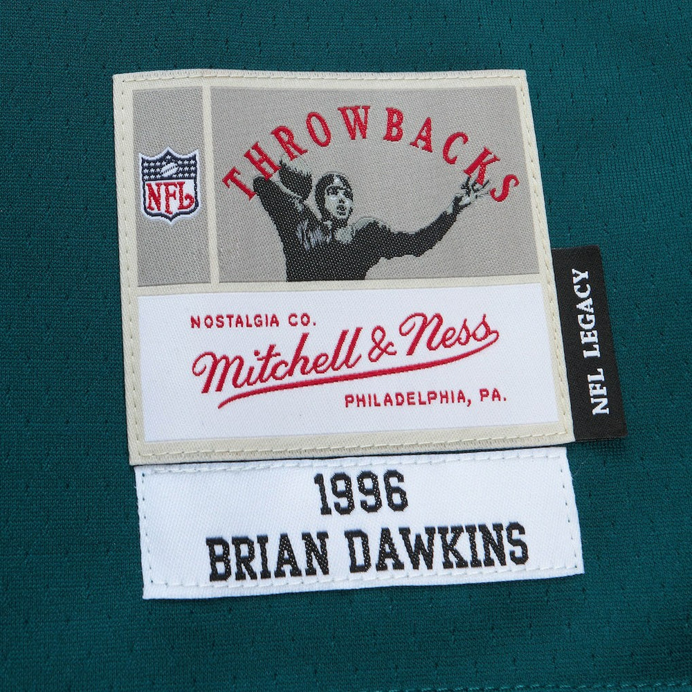 Mitchell & Ness Brian Dawkins Philadelphia Eagles Legacy Replica Jersey Green