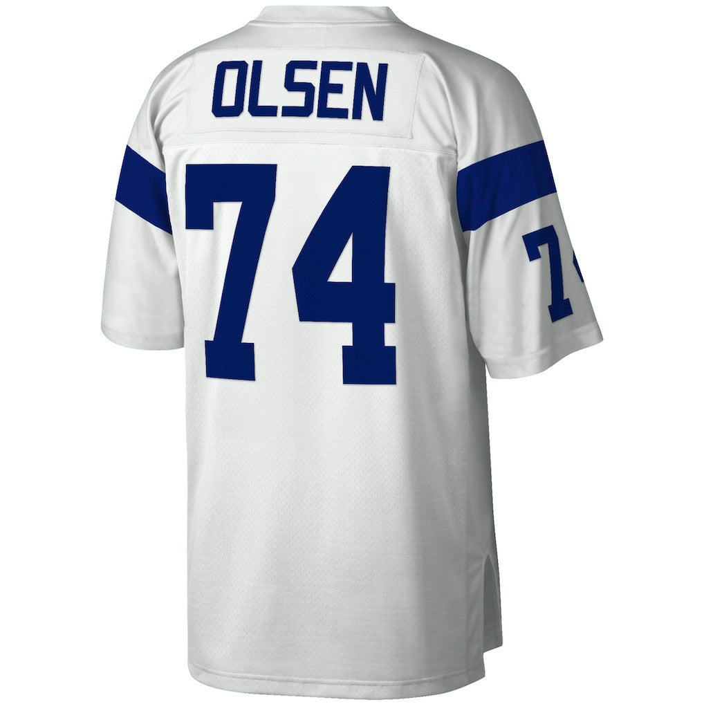 Mitchell & Ness Merlin Olsen Los Angeles Rams Legacy Replica Jersey White