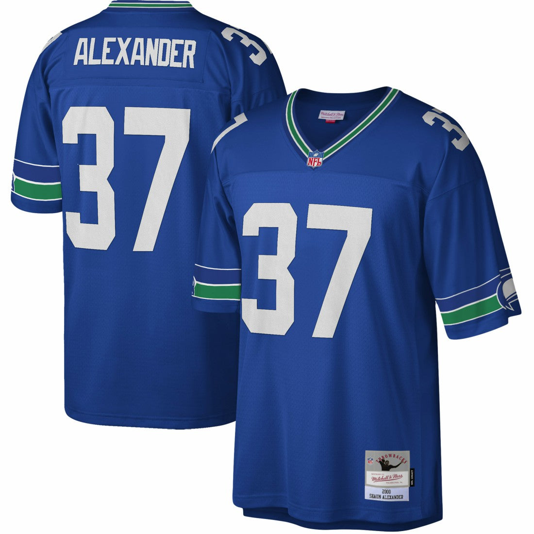 Mitchell & Ness Shaun Alexander Seattle Seahawks Legacy Replica Jersey Royal
