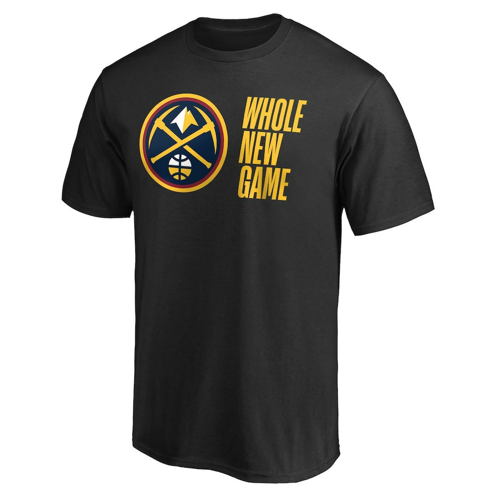 Denver Nuggets Whole New Game Team T-Shirt Black