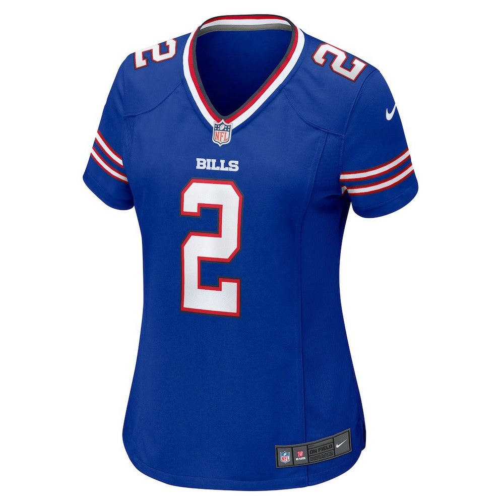 Nike Tyler Bass Buffalo Bills Women's Game Jersey Royal
