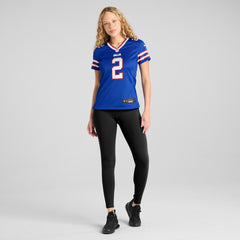 Nike Tyler Bass Buffalo Bills Women's Game Jersey Royal