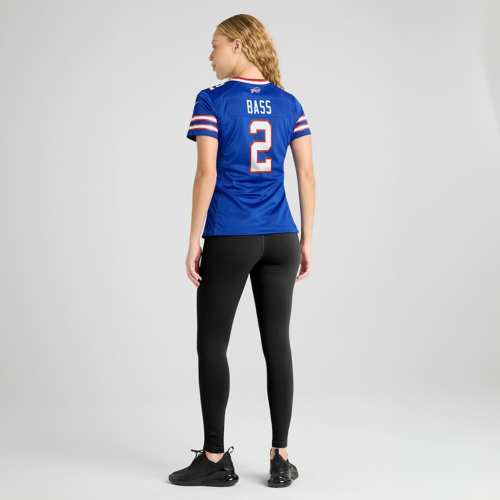 Nike Tyler Bass Buffalo Bills Women's Game Jersey Royal