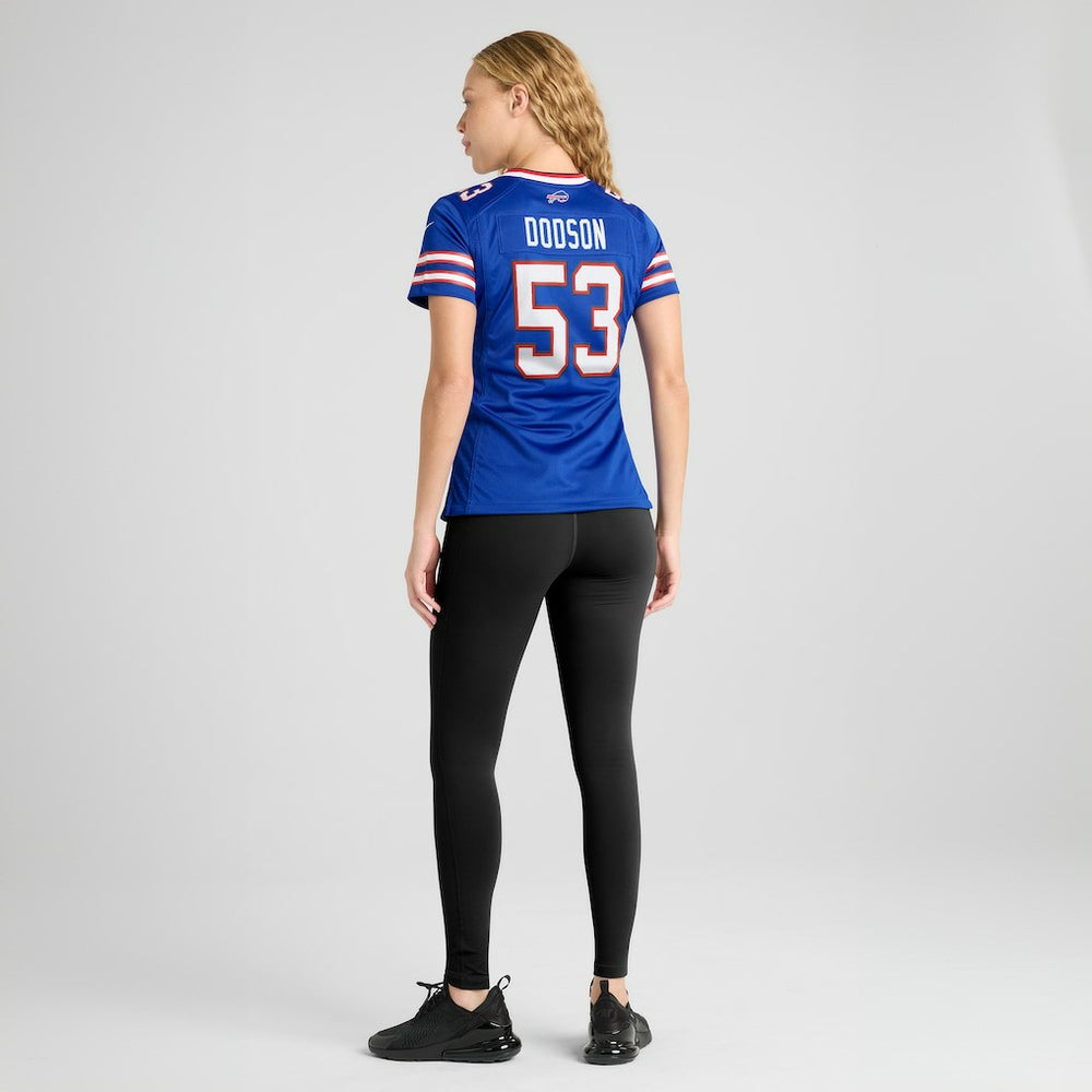 Nike Tyrel Dodson Buffalo Bills Women's Game Jersey Royal
