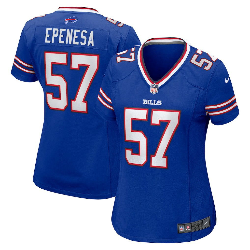 Nike A.J. Epenesa Buffalo Bills Women's Game Jersey Royal