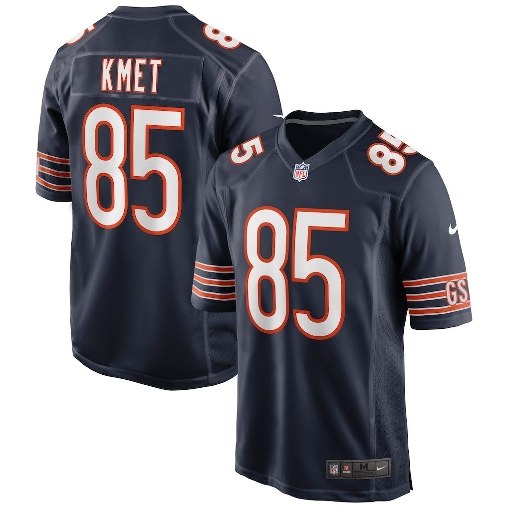 Nike Cole Kmet Chicago Bears Player Game Jersey Navy