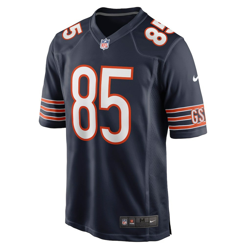 Nike Cole Kmet Chicago Bears Player Game Jersey Navy