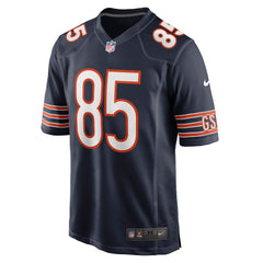 Nike Cole Kmet Chicago Bears Player Game Jersey Navy