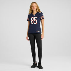 Nike Cole Kmet Chicago Bears Women's Game Jersey Navy