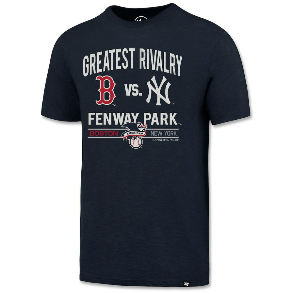 Boston Red Sox vs. New York Yankees '47 Rivalry Scrum T-Shirt - Navy - 47 brand on Sale