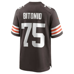 Nike Joel Bitonio Cleveland Browns Game Jersey Brown