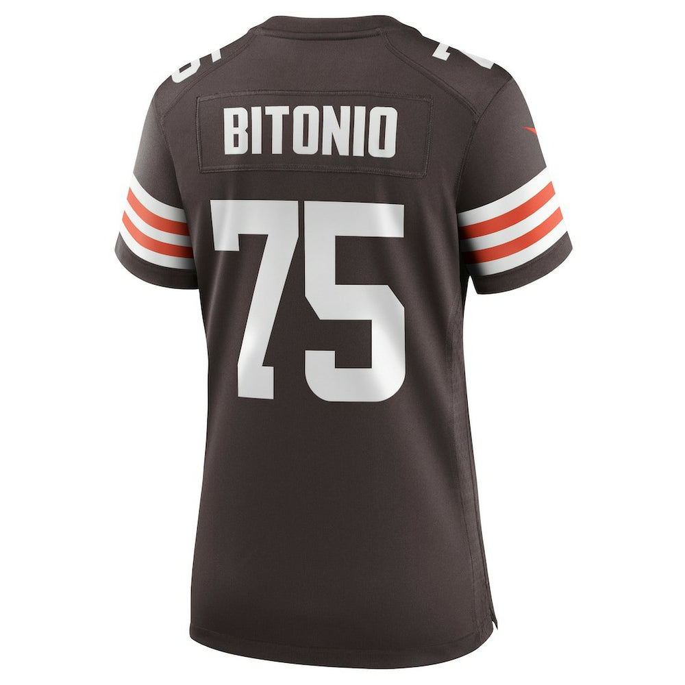 Nike Joel Bitonio Cleveland Browns Women's Game Jersey Brown