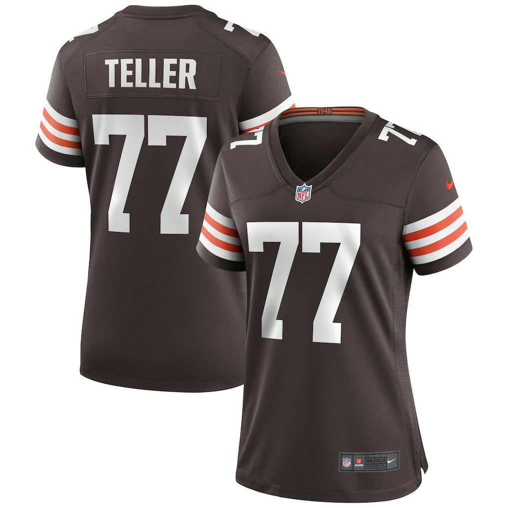 Nike Wyatt Teller Cleveland Browns Women's Game Jersey Brown