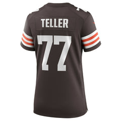 Nike Wyatt Teller Cleveland Browns Women's Game Jersey Brown