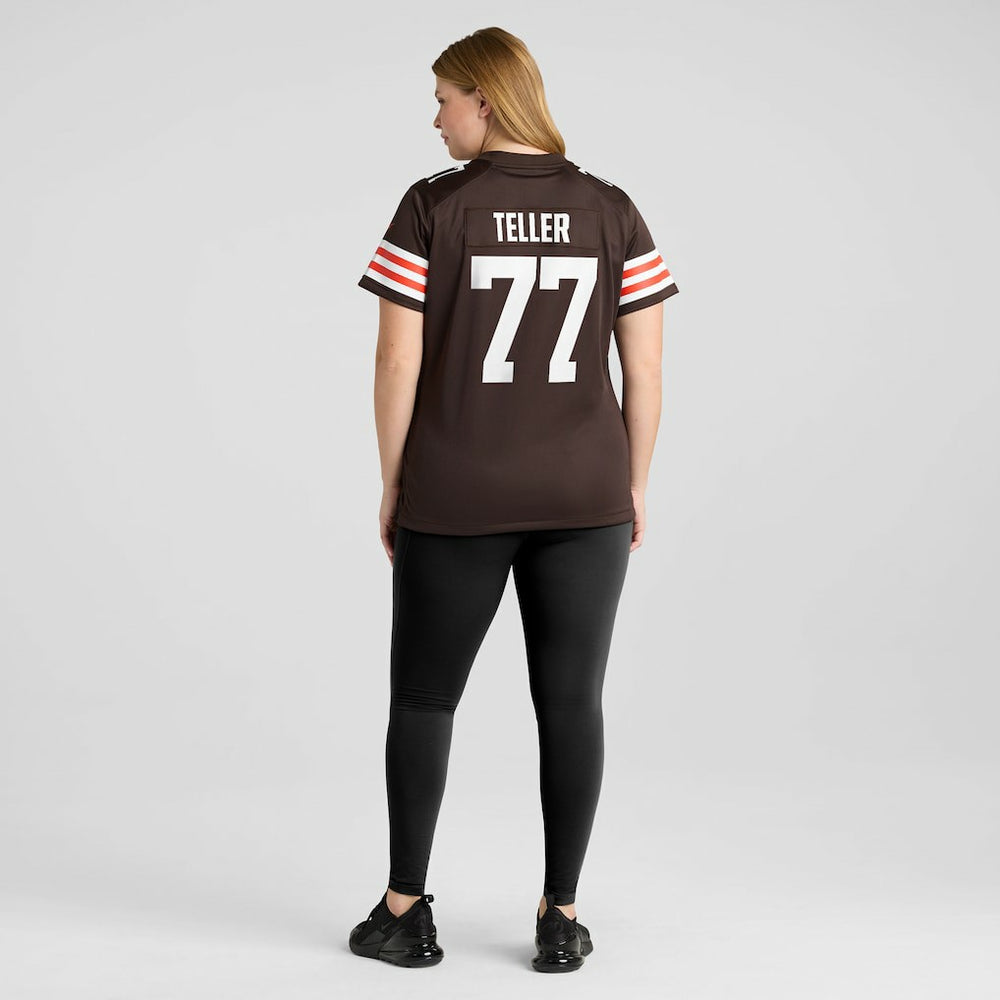Nike Wyatt Teller Cleveland Browns Women's Game Jersey Brown
