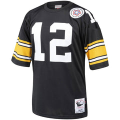Mitchell & Ness Terry Bradshaw Pittsburgh Steelers Authentic Throwback Retired Player Jersey Black