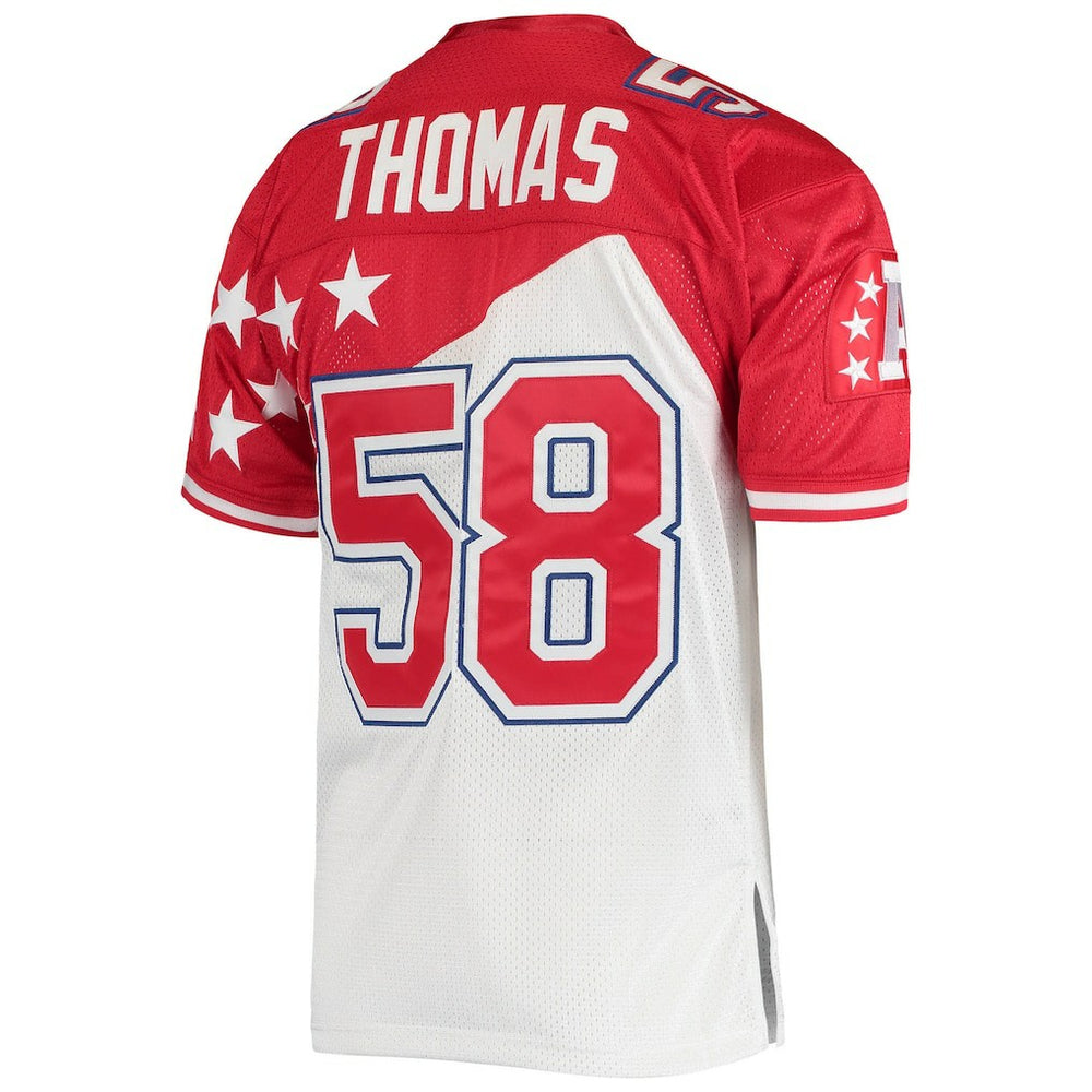 Mitchell & Ness Derrick Thomas AFC 1995 Pro Bowl Authentic Jersey White/Red