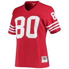 Mitchell & Ness Jerry Rice San Francisco 49ers Women's 1990 Legacy Replica Jersey Scarlet