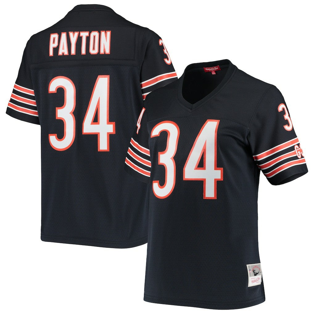 Mitchell & Ness Walter Payton Chicago Bears Women's 1985 Legacy Replica Jersey Navy
