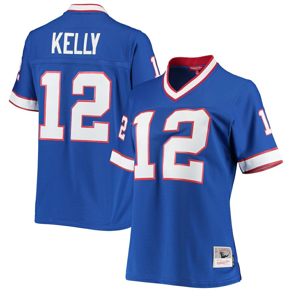 Mitchell & Ness Jim Kelly Buffalo Bills Women's 1990 Legacy Replica Jersey Royal