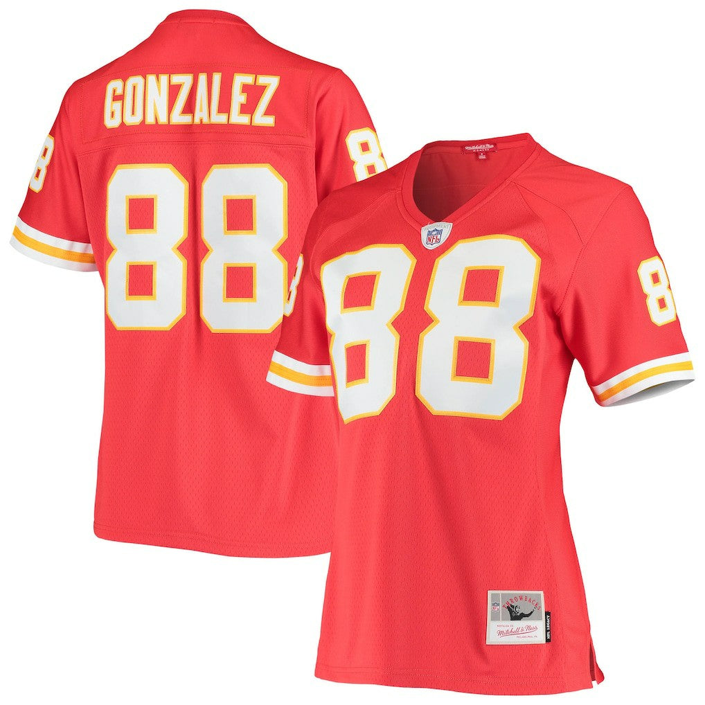 Mitchell & Ness Tony Gonzalez Kansas City Chiefs Women's Legacy Replica Team Jersey Red