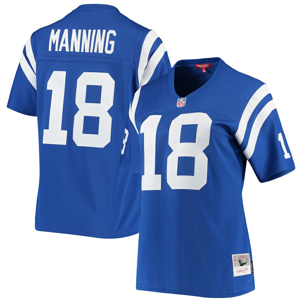 Mitchell & Ness Peyton Manning Indianapolis Colts Women's 1998 Legacy Replica Jersey Royal