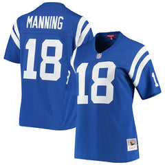 Mitchell & Ness Peyton Manning Indianapolis Colts Women's 1998 Legacy Replica Jersey Royal