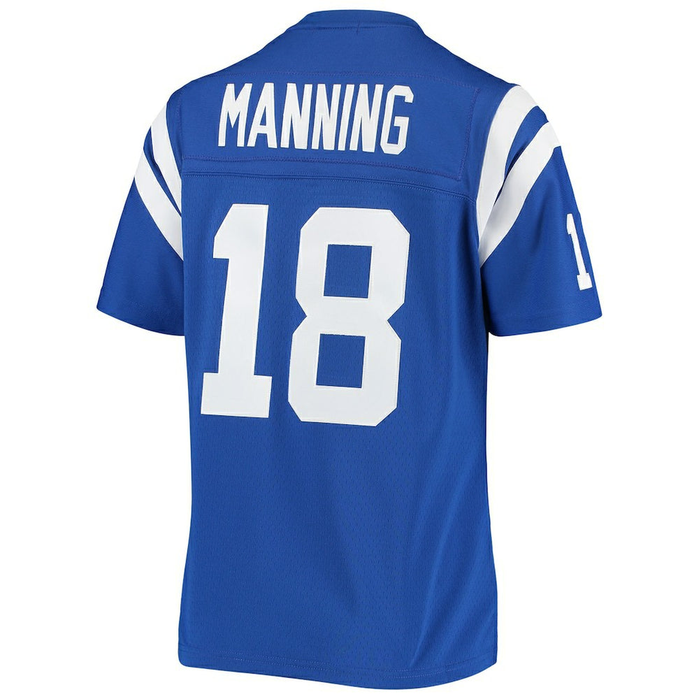 Mitchell & Ness Peyton Manning Indianapolis Colts Women's 1998 Legacy Replica Jersey Royal