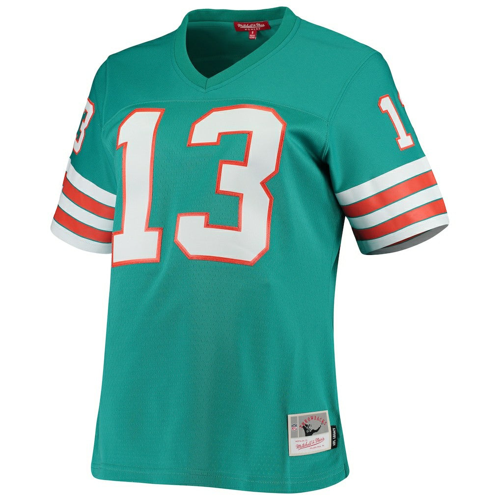 Mitchell & Ness Dan Marino Miami Dolphins Women's 1984 Legacy Replica Jersey Aqua