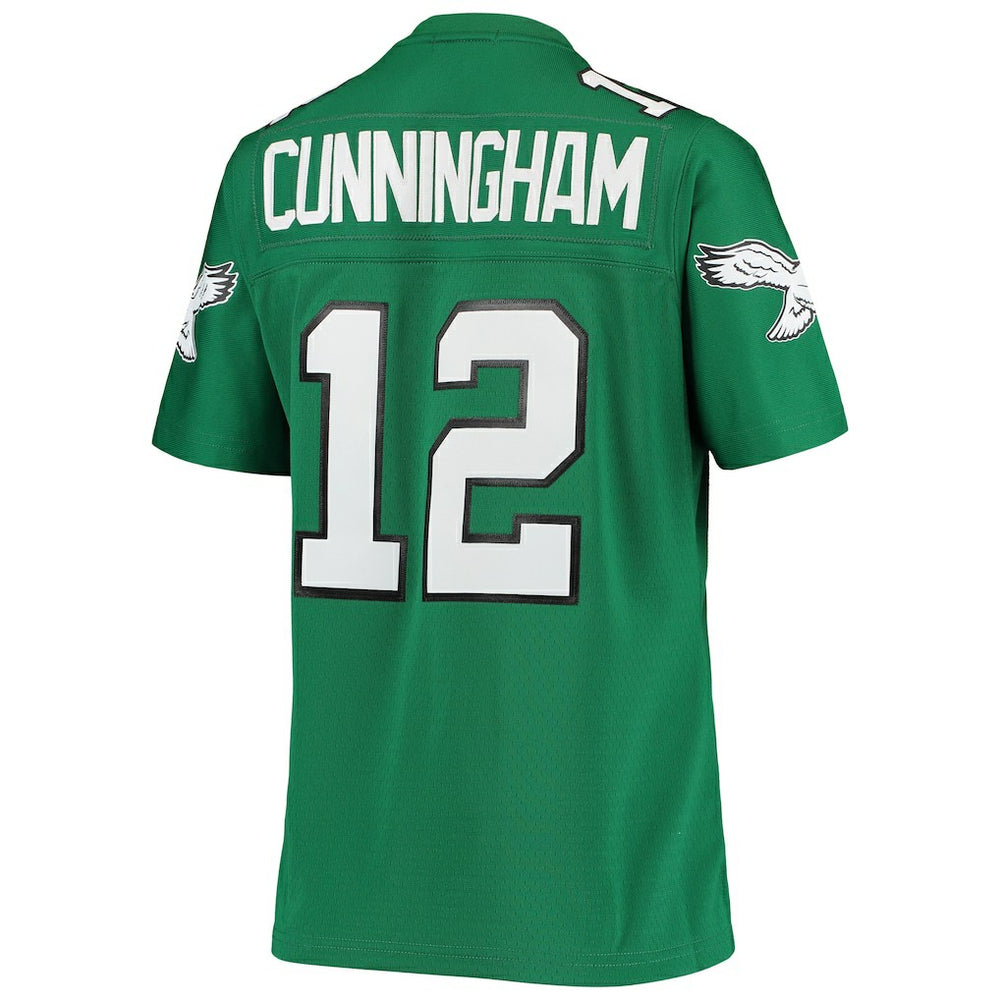 Mitchell & Ness Randall Cunningham Philadelphia Eagles Women's 1990 Legacy Replica Jersey Kelly Green