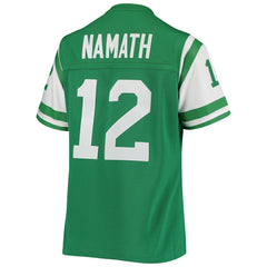 Mitchell & Ness Joe Namath New York Jets Women's 1969 Legacy Replica Jersey Green