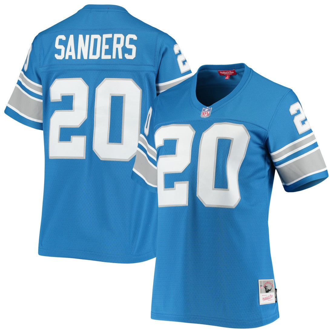 Mitchell & Ness Barry Sanders Detroit Lions Women's 1996 Legacy Replica Jersey Blue