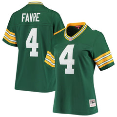 Mitchell & Ness Brett Favre Green Bay Packers Women's 1996 Legacy Replica Player Jersey Green