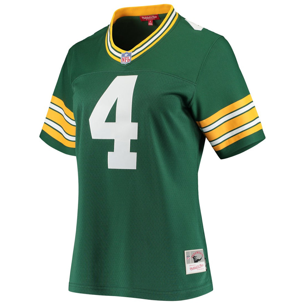 Mitchell & Ness Brett Favre Green Bay Packers Women's 1996 Legacy Replica Player Jersey Green