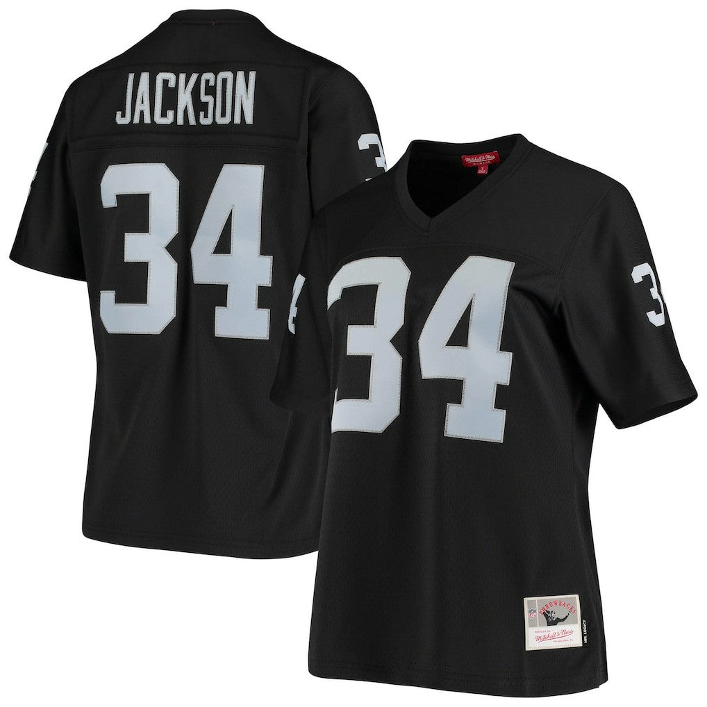 Mitchell & Ness Bo Jackson Las Vegas Raiders Women's 1988 Legacy Replica Jersey Black