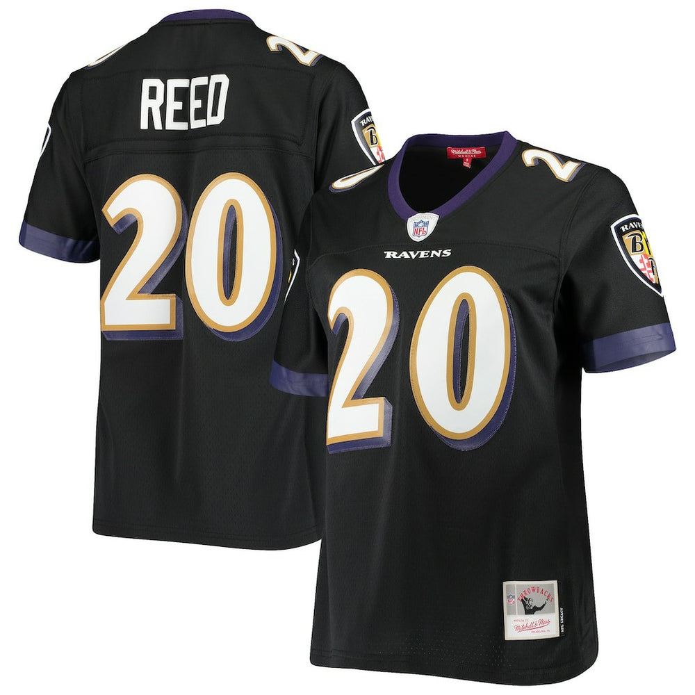 Mitchell & Ness Ed Reed Baltimore Ravens Women's Legacy Replica Team Jersey Black