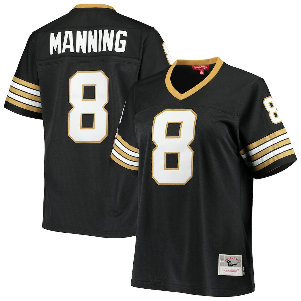 Mitchell & Ness Archie Manning New Orleans Saints Women's 1979 Legacy Replica Jersey Black