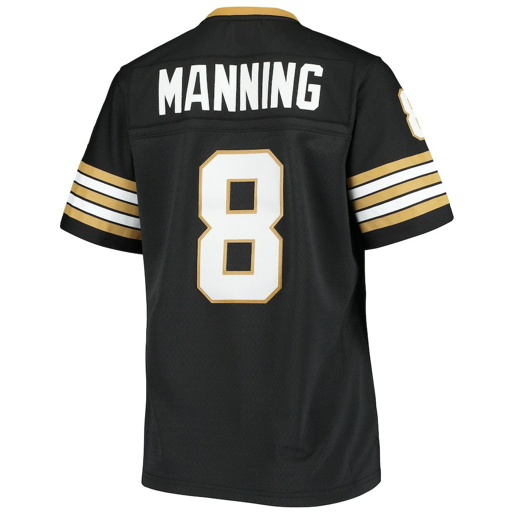 Mitchell & Ness Archie Manning New Orleans Saints Women's 1979 Legacy Replica Jersey Black