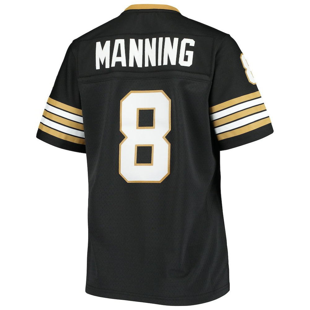 Mitchell & Ness Archie Manning New Orleans Saints Women's 1979 Legacy Replica Jersey Black