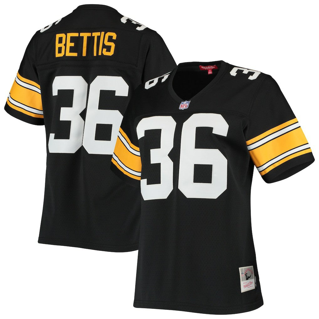 Mitchell & Ness Jerome Bettis Pittsburgh Steelers Women's 1996 Legacy Replica Jersey Black
