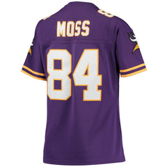 Mitchell & Ness Randy Moss Minnesota Vikings Women's Legacy Replica Team Jersey Purple